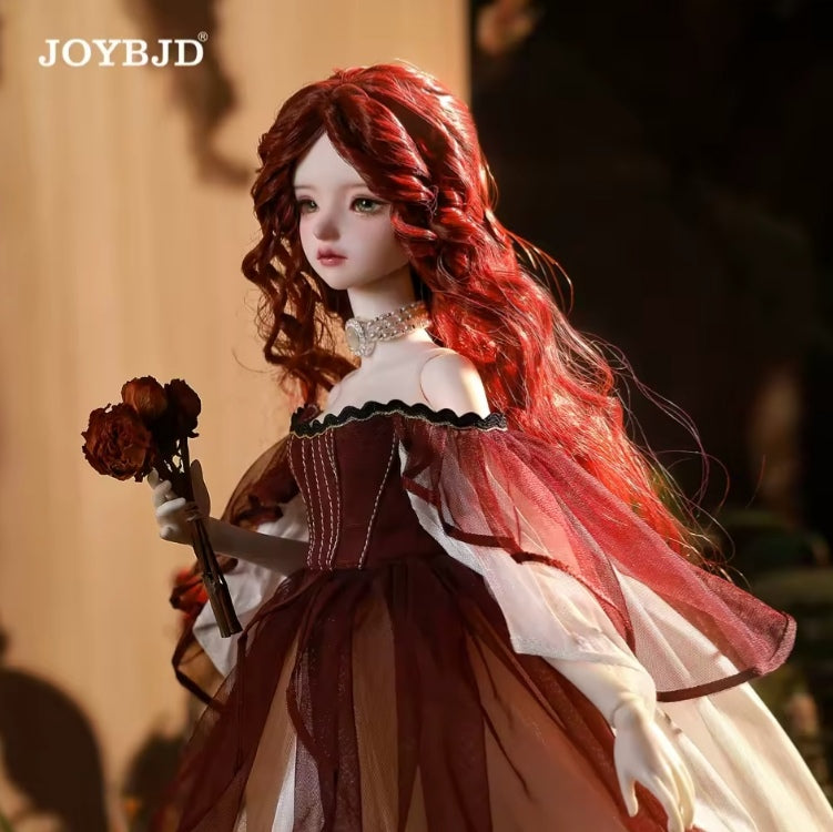 JOYBJD Cyllira Fullset Medieval Retro Style Wine-red Female. The Moonshine Maiden dll tys