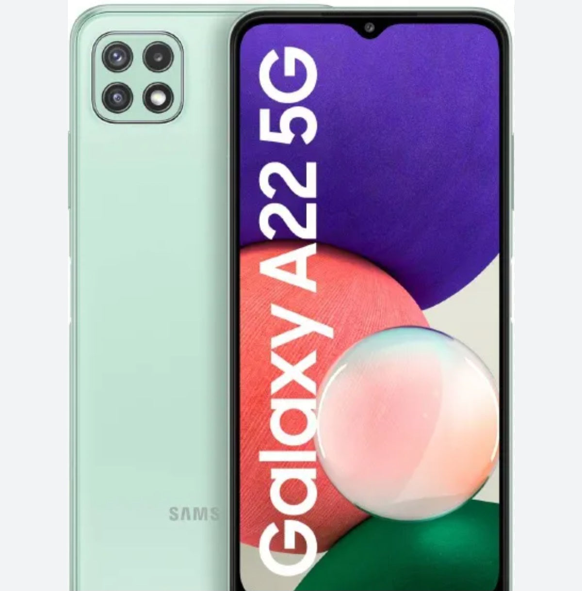 Samsung Galaxy A22 5G Global Version Randomly Selected Color Smartphone Dust Water & Scratch Resistant HD Screen Super/Fast Charging Smartphone (RAM 4GB+128GB ROM). smp