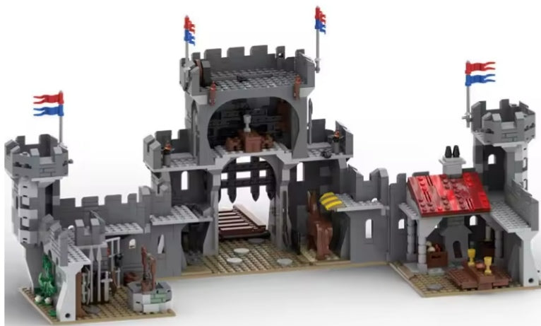 Medieval Castle Building Blocks Set Toys tys bbs