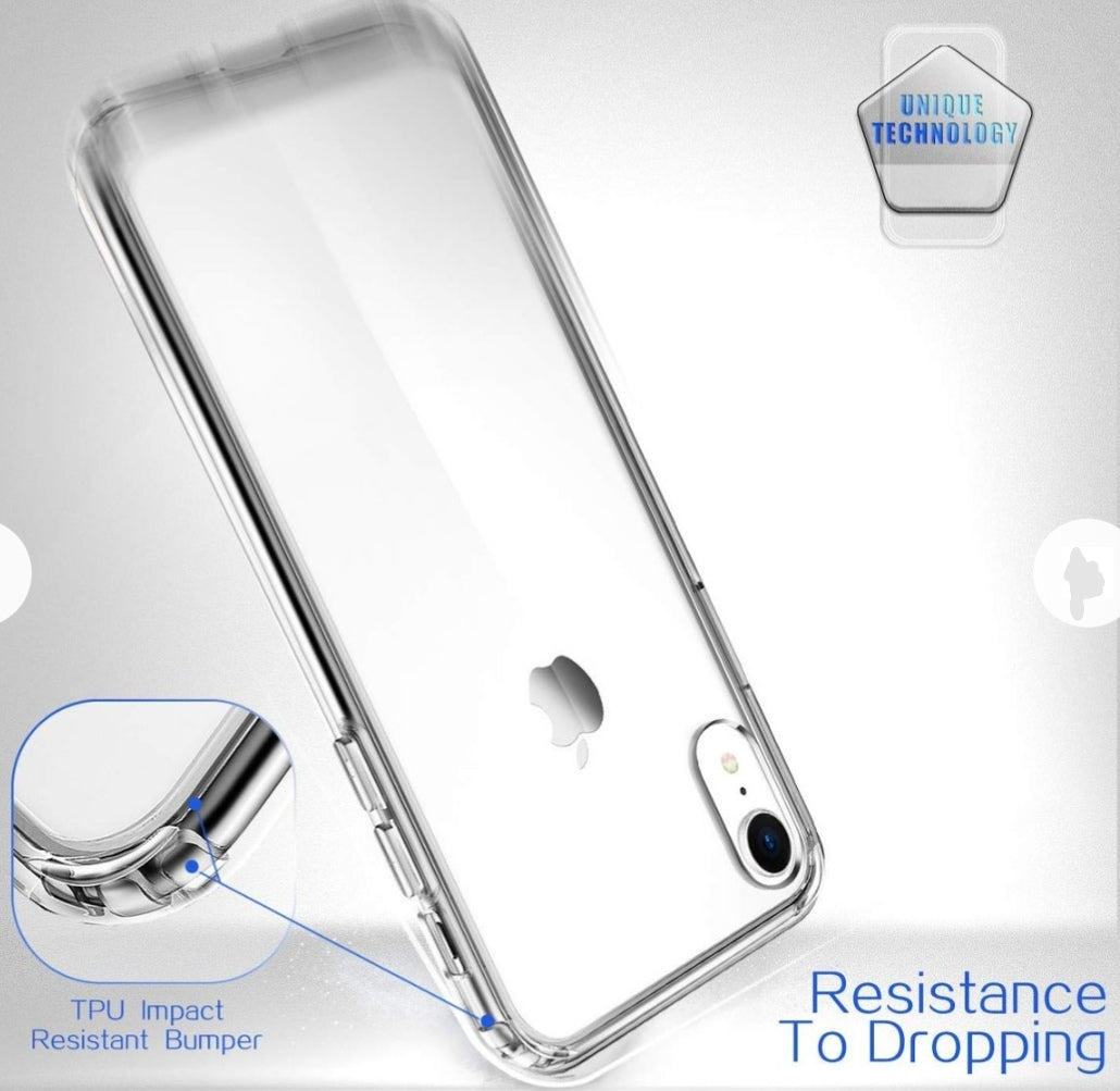 Apple iPhone XR 3G Smartphone Facial Recognition Function Dust Water & Scratch Resistant HD Screen Super/Fast Charging (64GB ROM) (White) Smartphone + FREE Earphones. smp