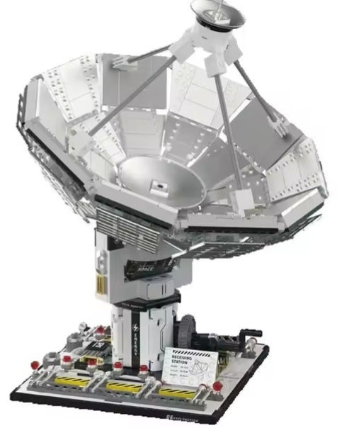 Home Decor Space Signal Receiving Base Building Blocks Set Toys (no box) tys bbs