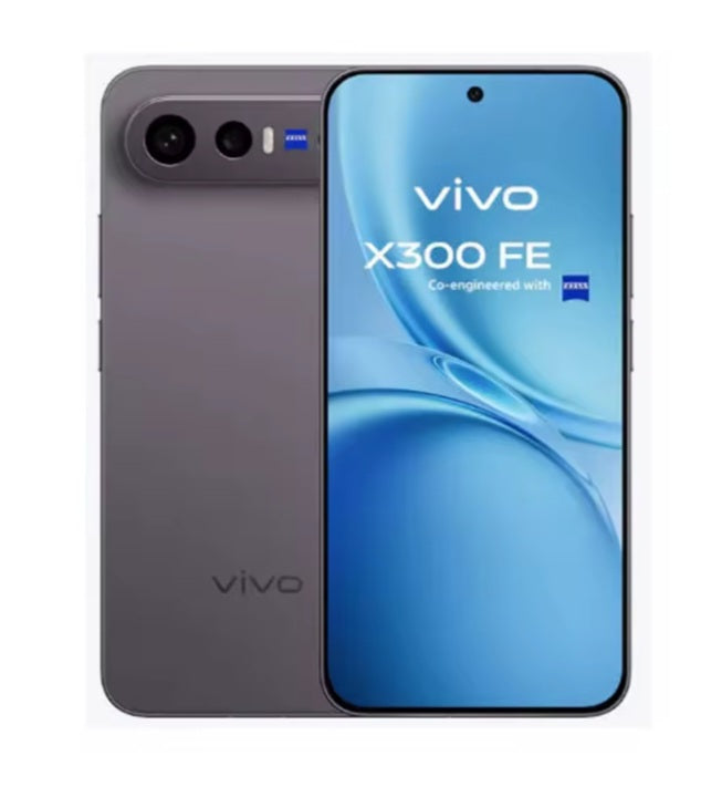 Vivo X300 FE Hong Kong Version Black Smartphone Facial Recognition & Fingerprint Unlock Function Dust Water & Scratch Resistant HD Screen Super/Fast Charging Smartphone (RAM 12GB+512GB ROM). smp