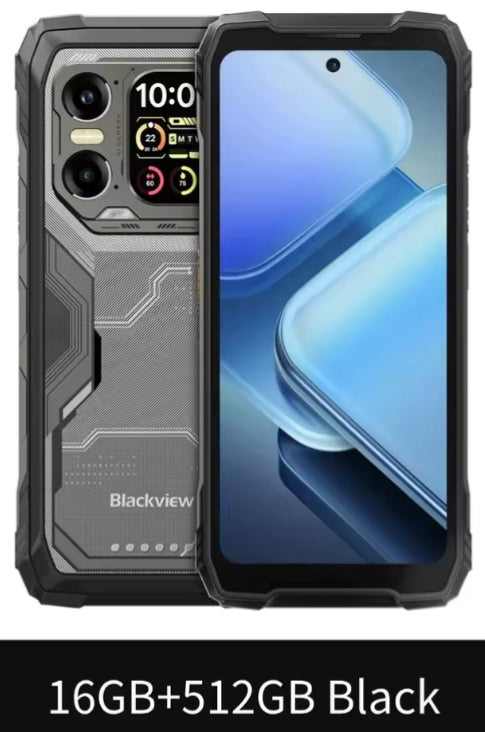 Blackview EXPLORE 1 Waterproof Global Version 5G Android 16GB+512GB (Black) Smartphone & 1 FREE W80Pro Smartwatch. smp