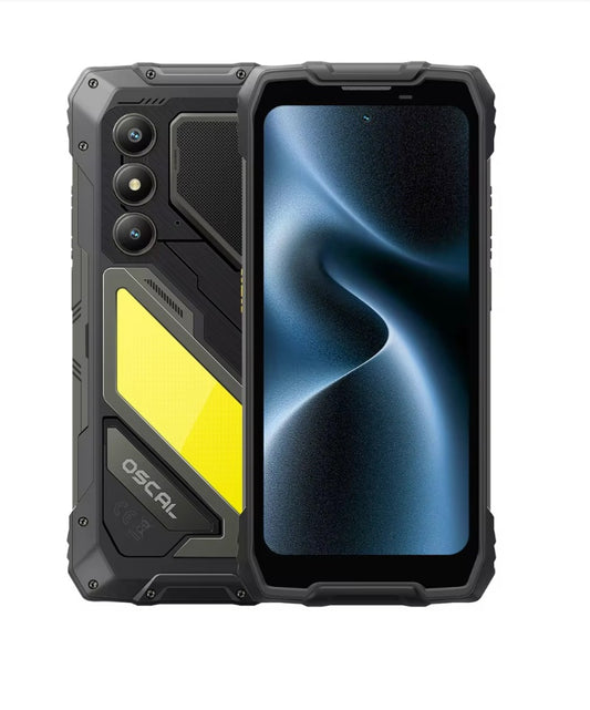 Blackview Oscal Pilot 5 5G Global Version Smartphone Facial Recognition & Fingerprint Unlock Function Dust Water & Scratch Resistant HD Screen Super/Fast Charging Gunmetal Smartphone smp