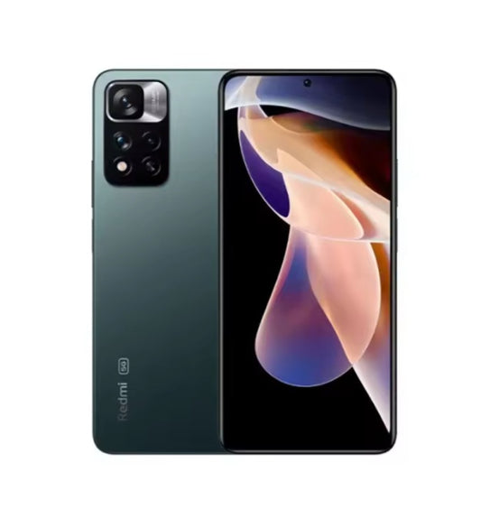 Xiaomi Redmi Note 11 Pro Plus 5G Global Version Green Smartphone Facial Recognition & Fingerprint Unlock Function Dust Water & Scratch Resistant HD Screen Super/Fast Charging (RAM 8GB+128GB ROM) Smartphone. smp