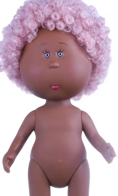 Cute 24cm Bean Eye Vinyl Doll dll tys