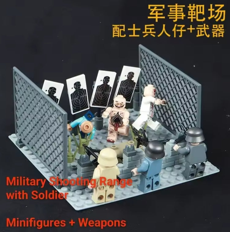 LEGO Military Base WWII Soldier Fortification Tower tys bbs