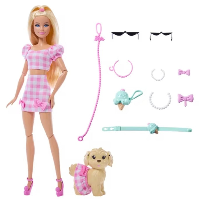 Barbie Doll Twinning Vibrant Poodle Gentle Cocker Spaniel Set dll tys