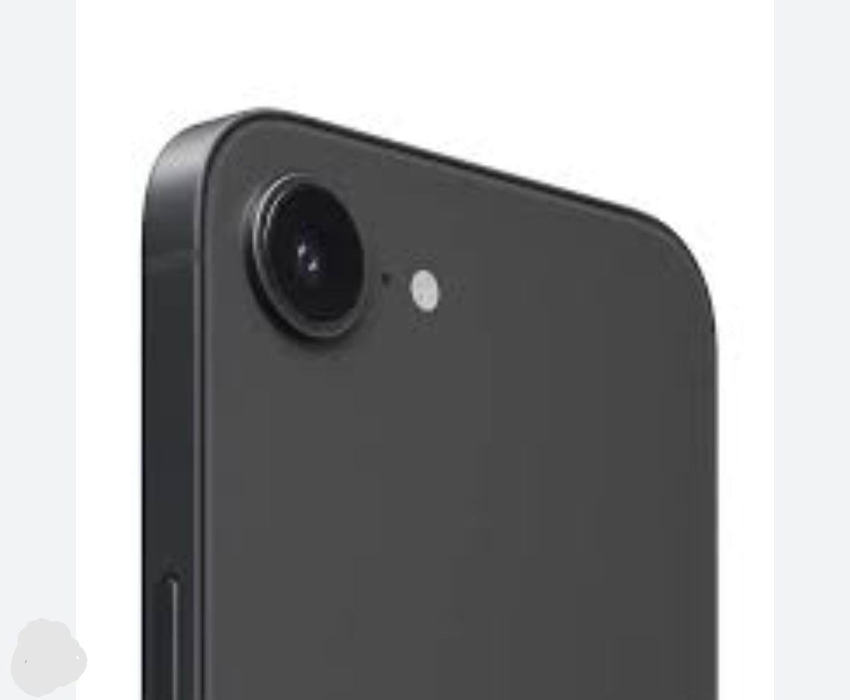 Apple iPhone 16e 5G Smartphone Global Version Facial Recognition/Unlock Function Dustproof Water & Scratch Resistant HD Screen Super/Fast Charging (1 SIM + 1 eSIM ROM 128GB) (Black) Smartphone smp