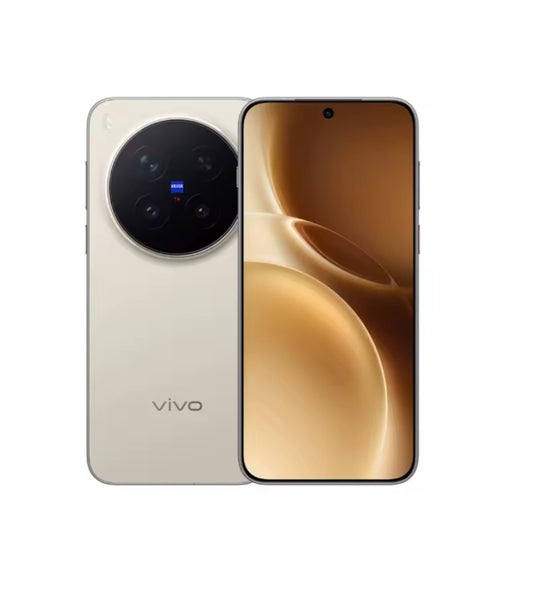 VIVO X300 Pro Chinese Version Brown Smartphone Dust Water & Scratch Resistant HD Screen Super/Fast Charging Smartphone (RAM 12GB+256GB ROM). smp