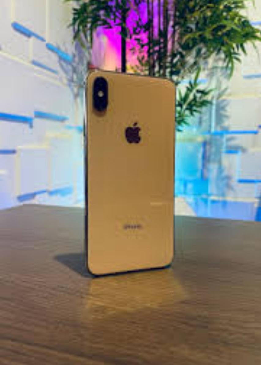 Apple iPhone XS Max Smartphone Facial Recognition Function Dust Water & Scratch Resistant HD Screen Super/Fast Charging (512GB ROM) (Gold) Smartphone smp