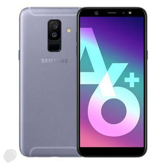Samsung Galaxy A6 Plus 4G Global Version Smartphone Facial Recognition & Fingerprint Unlock Function Dust Water & Scratch Resistant HD Screen Super/Fast Charging Purple Smartphone smp