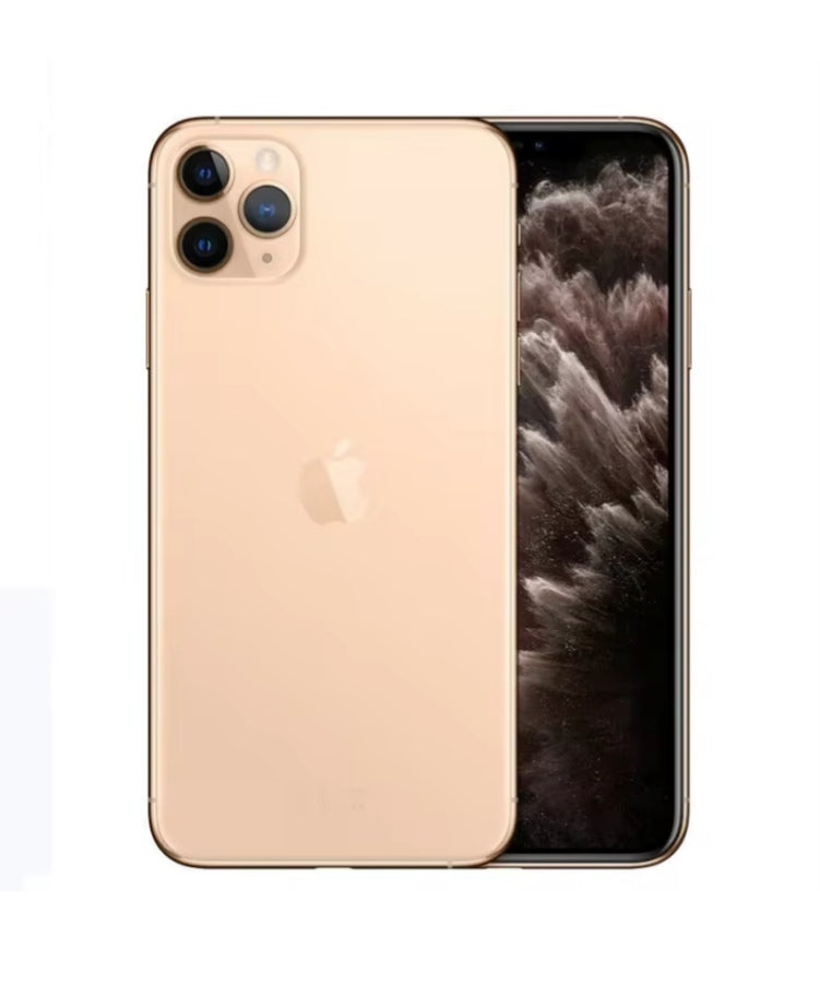 Apple iPhone 11 Pro Max Smartphone Facial Recognition Function ROM 256GB (Matte Gold) Smartphone smp