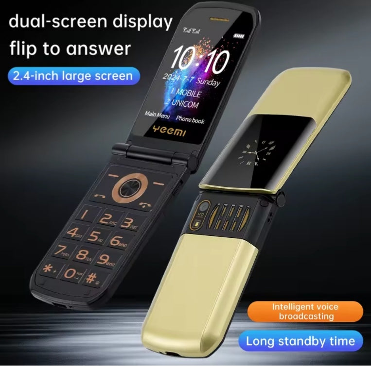 New YeeMI S7 4G Global Durable (Black) Phone smp