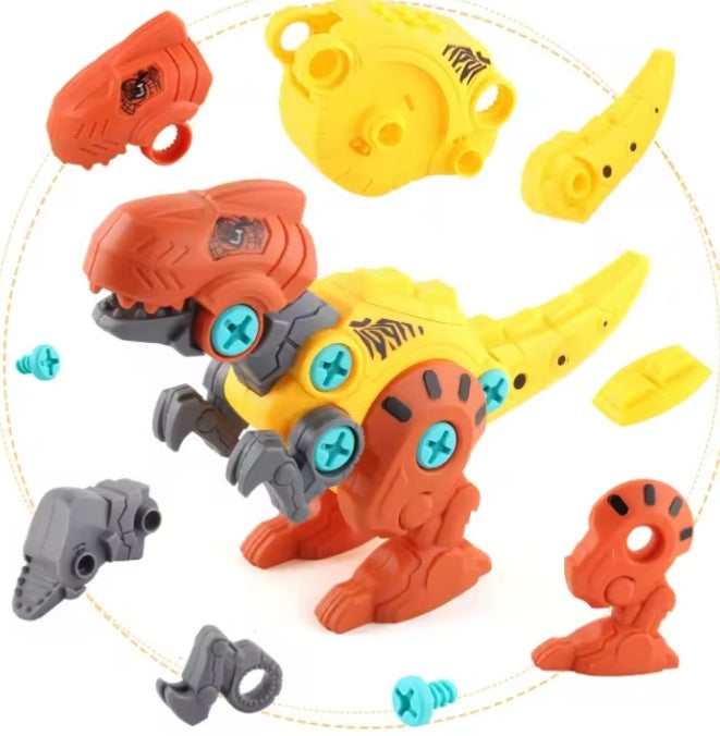 Children's Screwable Dinosaur Building Blocks Set Toys tys bbs