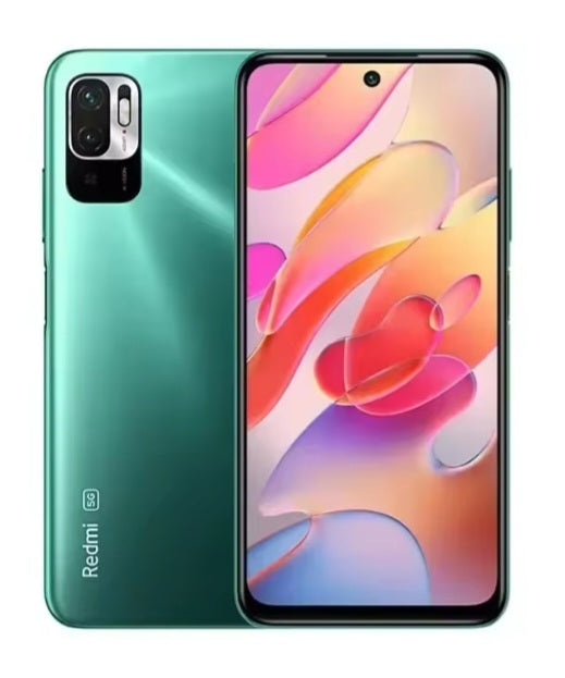 Xiaomi Redmi Note 10 Global Version Green Smartphone Facial Recognition & Fingerprint Unlock Function Dust Water & Scratch Resistant HD Screen Super/Fast Charging Smartphone (RAM 4GB+128GB ROM) + FREE Gift. smp