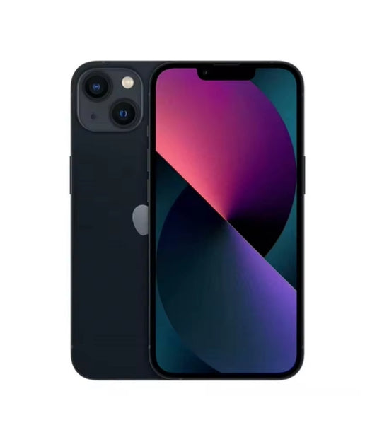 Apple iPhone 13 5G Smartphone Facial Recognition Function Dust Water & Scratch Resistant HD Screen Super/Fast Charging (128GB Standard) (Black) Smartphone + FREE Phone Case. smp