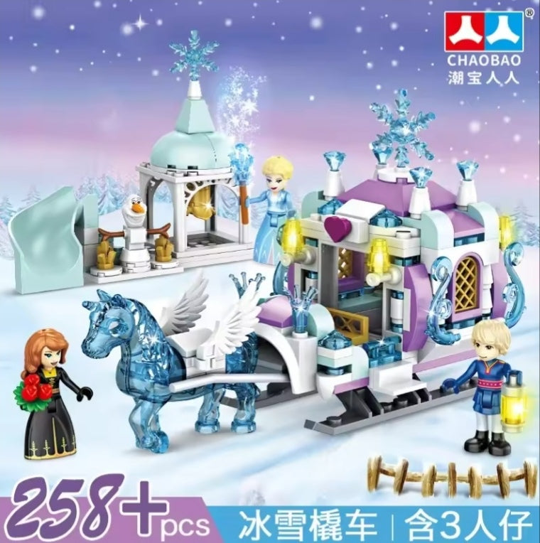 Frozen Princess Set Building Blocks Toys tys bbs