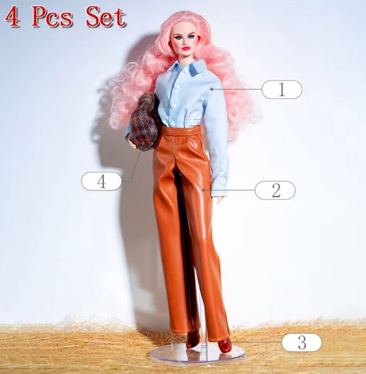 4 Piece Set Supermodel Doll Clothes dll tys