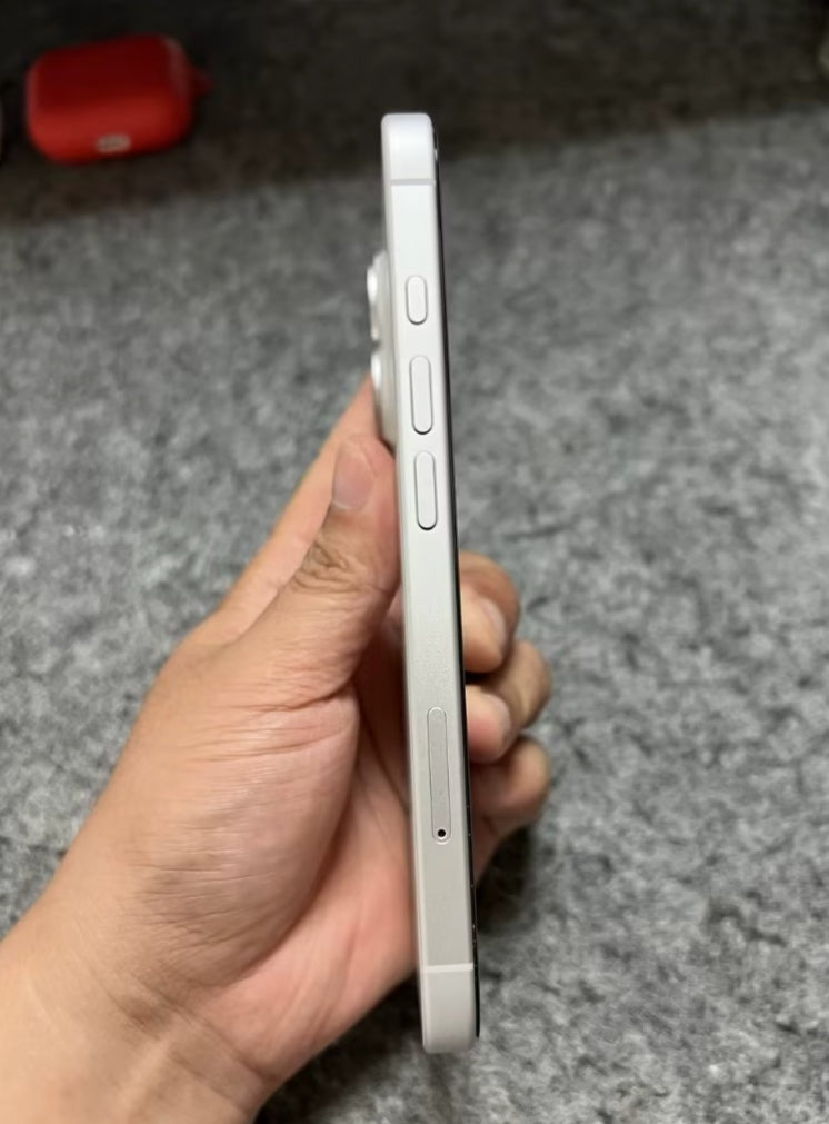 Apple iPhone 16 5G Smartphone US Version Facial Recognition/Unlock Function Dustproof Water & Scratch Resistant HD Screen Super/Fast Charging 128GB (White) Smartphone smp