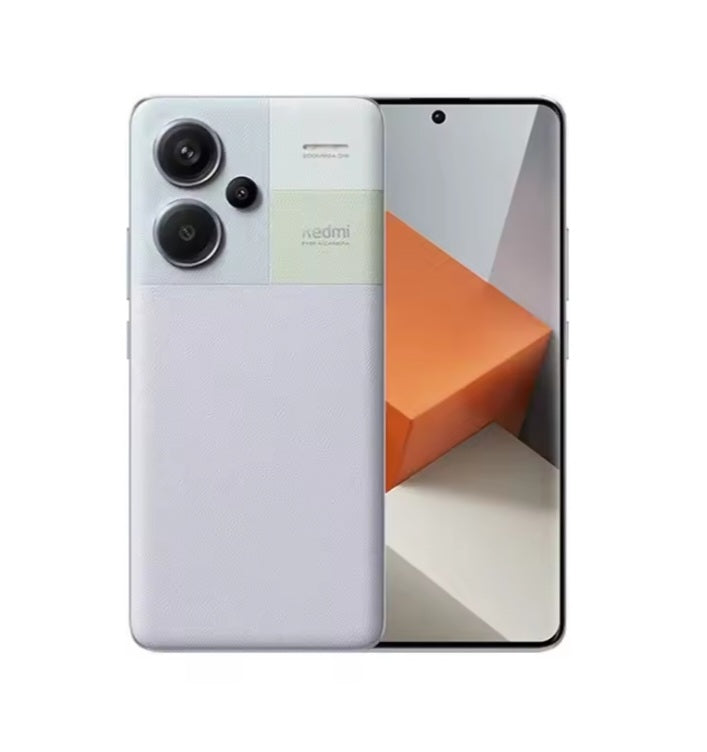 Xiaomi Redmi Note 13 Pro Plus 5G Global Version Gray Smartphone Facial Recognition & Fingerprint Unlock Function Dust Water & Scratch Resistant HD Screen Super/Fast Charging Smartphone (RAM 12GB+512GB ROM) smp