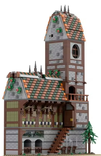 Medieval Fantasy Tavern Building Blocks Set Toys tys bbs
