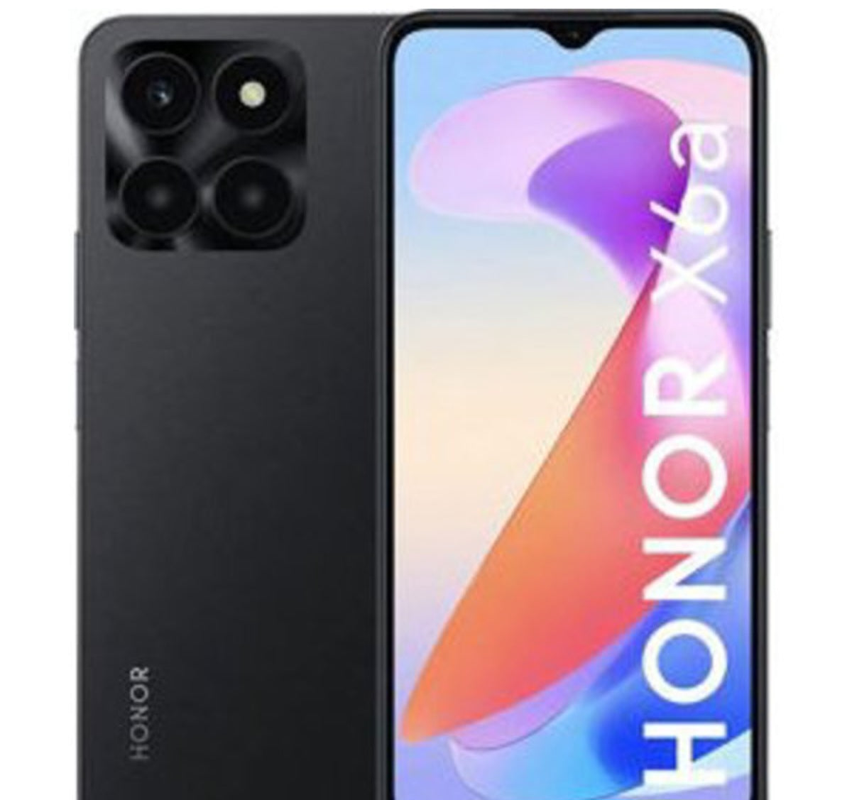 Honor X6A 4G Chinese Version Randomly Selected Colors Smartphone Facial Recognition & Fingerprint Unlock Function Dust Water & Scratch Resistant HD Screen Super/Fast Charging (RAM 4GB+128GB ROM) Smartphone. smp