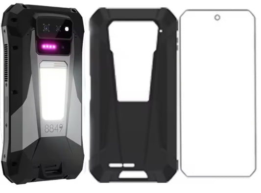 Tank X 5G Rugged Global Version Smartphone Facial Recognition & Fingerprint Unlock Function Dust Water & Scratch Resistant Smartphone + FREE Gift smp