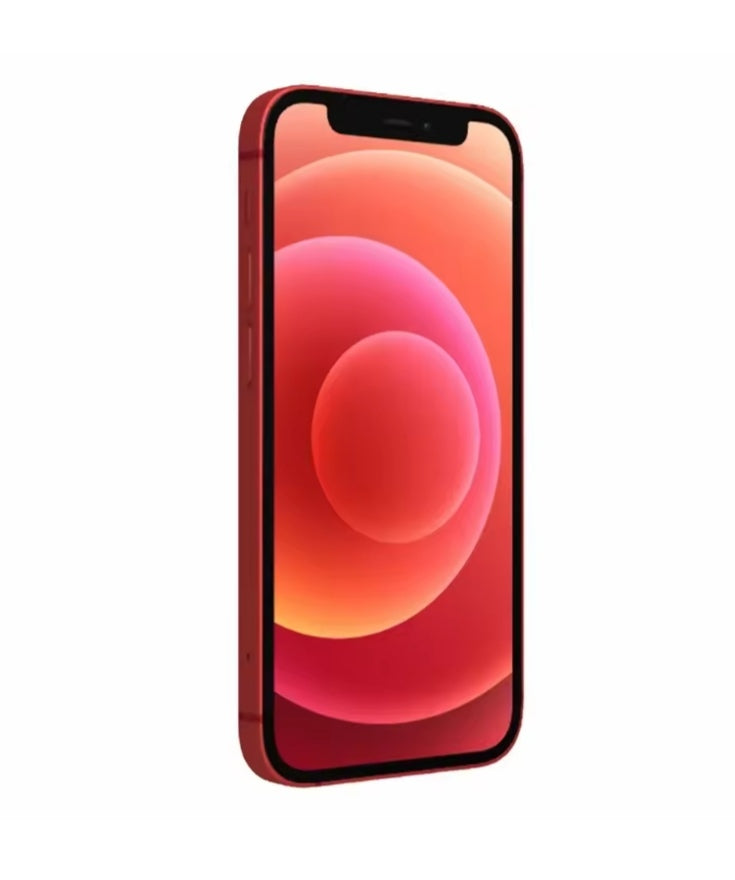 Apple iPhone 12 Mini Smartphone Facial Recognition Function Dust Water & Scratch Resistant HD Screen Super/Fast Charging (256GB ROM) (Red) Smartphone smp