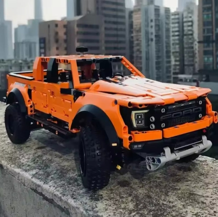 2025 Technic-Style Pickup Truck Building Set tys bbs crs