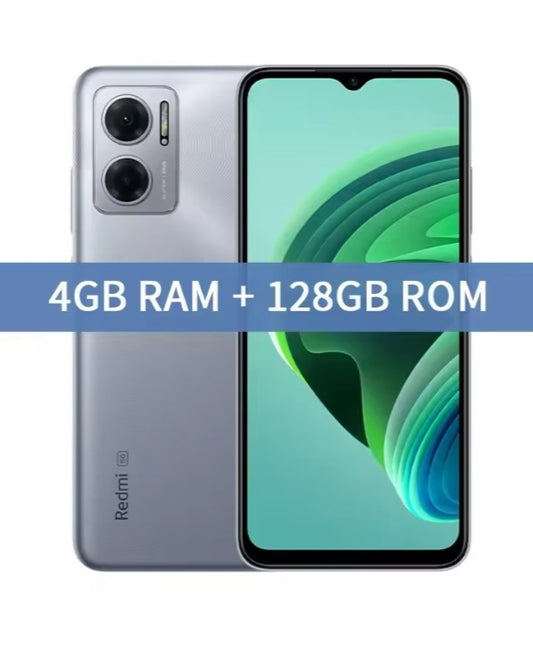 Xiaomi Redmi Note 11E 5G Global Version Silver Smartphone Dust Water & Scratch Resistant HD Screen Super/Fast Charging Smartphone (RAM 4GB+128GB ROM).smp