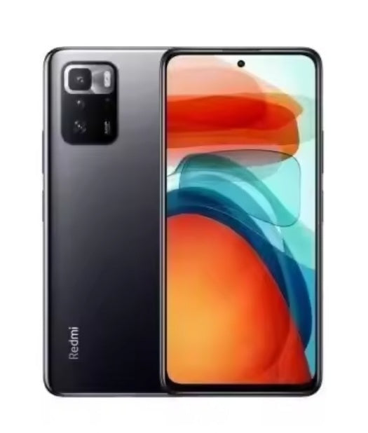 Xiaomi Redmi Note 10 Pro Global Version Black Smartphone Facial Recognition & Fingerprint Unlock Function Dust Water & Scratch Resistant HD Screen Super/Fast Charging Smartphone (RAM 6GB+128GB ROM). smp
