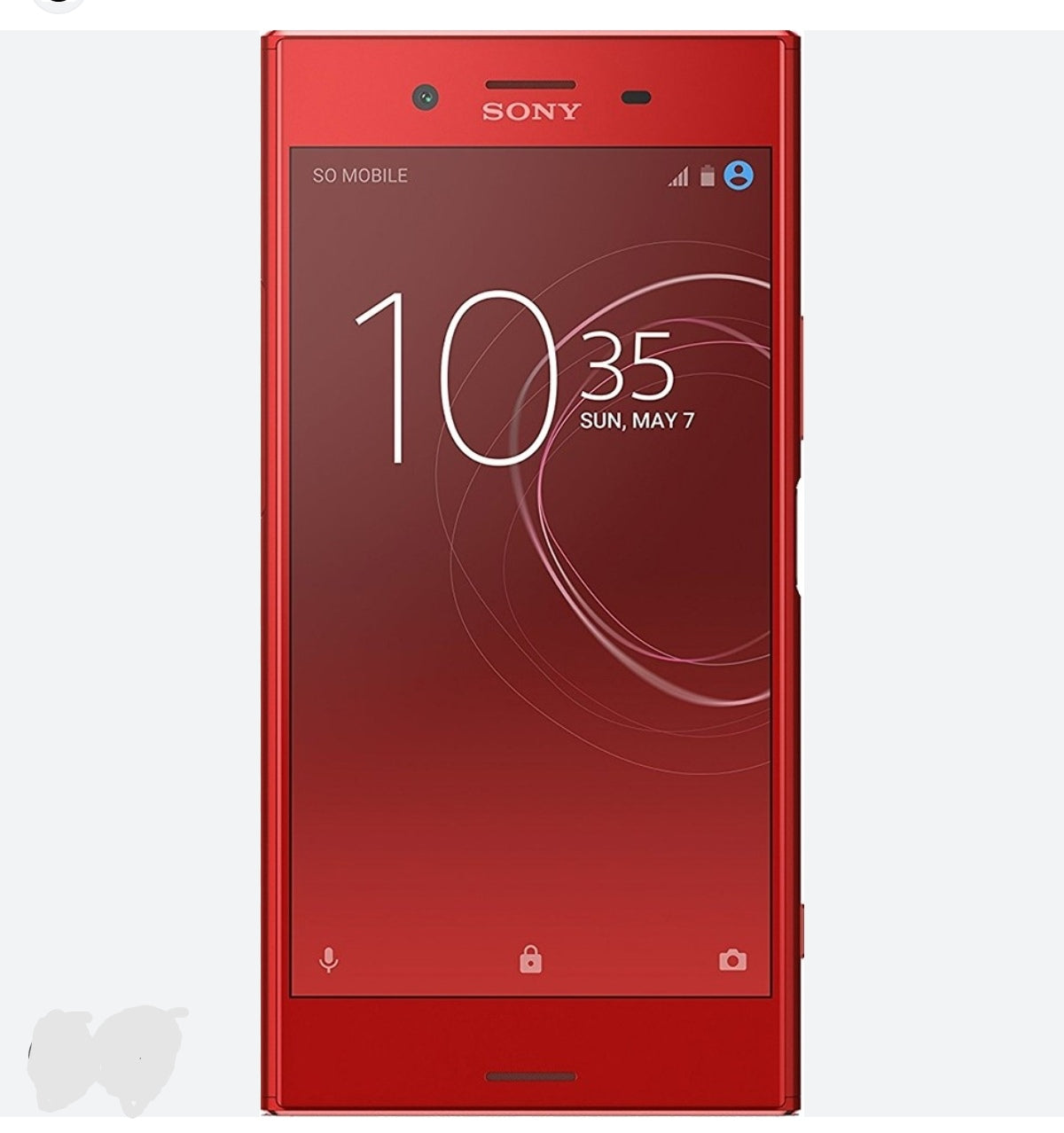 Sony Xperia XZ Premium Waterproof Dustproof Scratchproof Smartphone Global Version Fingerprint Unlock Function HD Screen Super/Fast Charging (SO-04K simple set) (Red) Smartphone smp