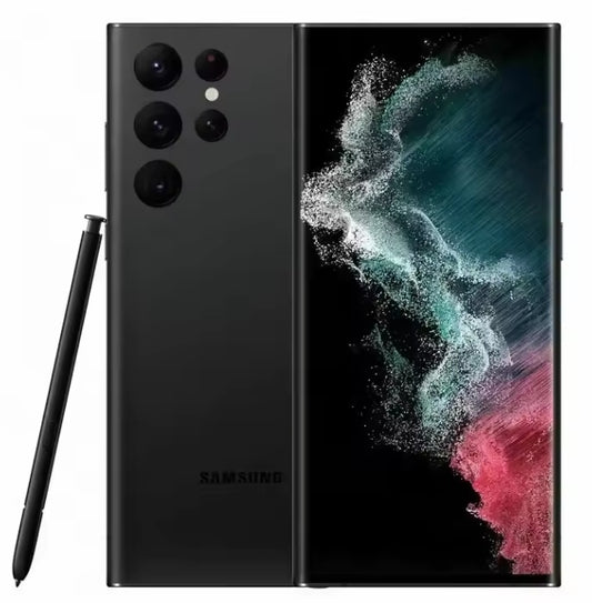 Samsung Galaxy S22 Ultra 5G Snapdragon 8 Smartphone 6.8inch HD Screen RAM 12GB+512GB ROM (Black) Smartphone smp