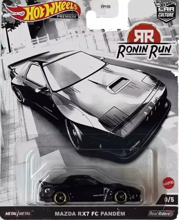 Hot Wheels Premium JDM Mazda Series "Mazda RX7 FC Pandem" Toy Car tys crs