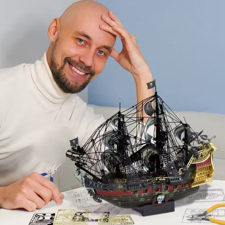 Queen Anne's Revenge Building Kit Set Yoys tys bbs