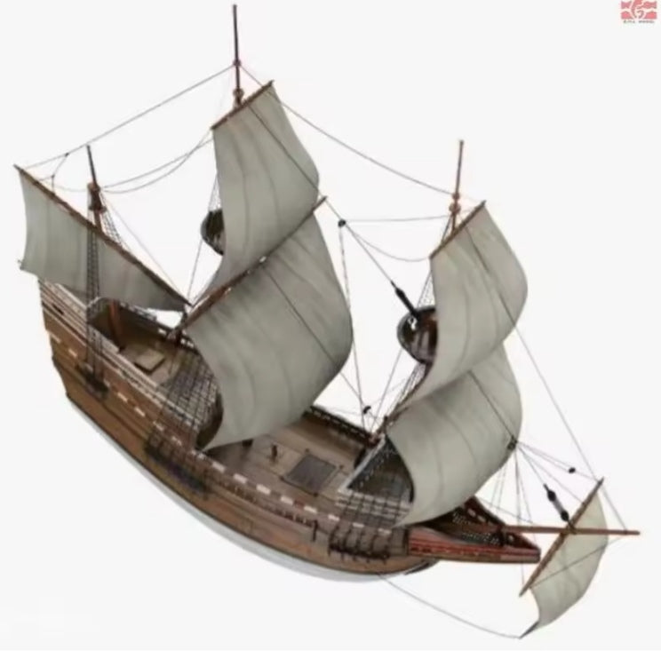 Mayflower Sailboat Building Blocks Set Toys tys bbs