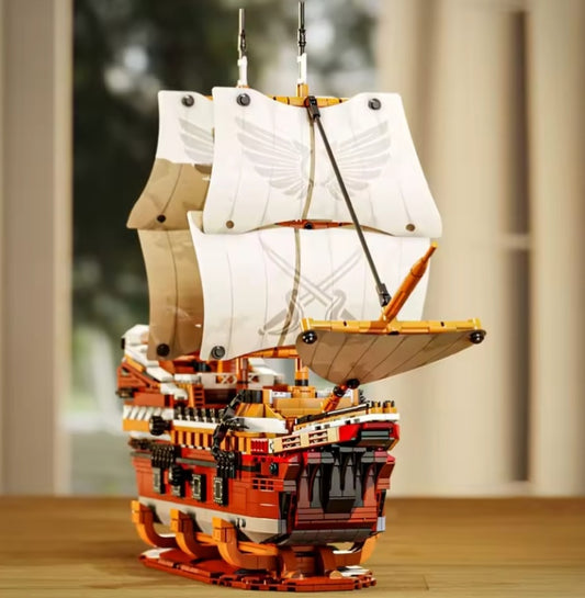 Mayflower Sailboat Building Blocks Set Toys tys bbs