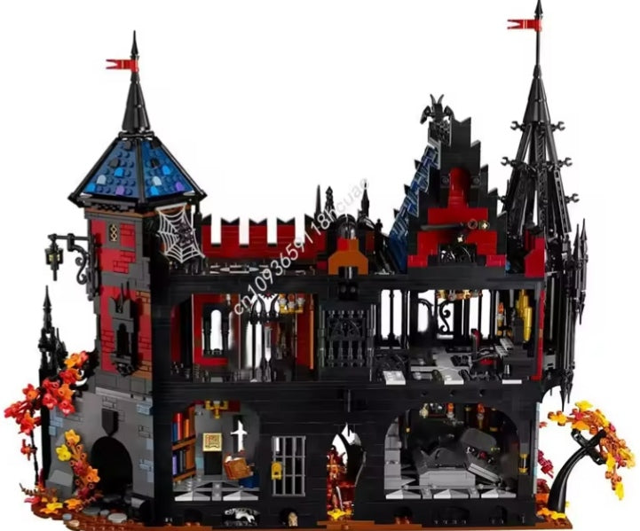 Medieval Transylvania Castle Model Building Blocks Set Toys tys bbs