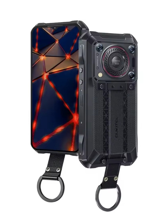 OUKITEL WP33 Pro Rugged Waterproof Smartphone Global Version HD 6.6inch Screen (Black) Smartphone smp