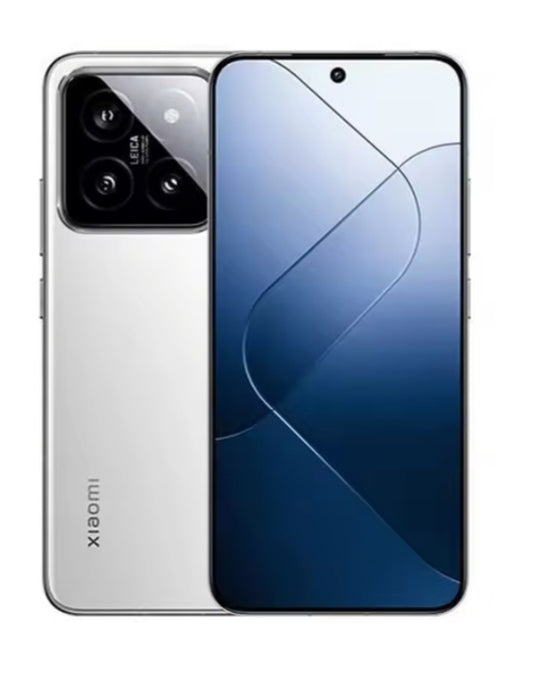 Xiaomi 14 5G Global Version White Smartphone Facial Recognition & Fingerprint Unlock Function Dust Water & Scratch Resistant HD Screen Super/Fast Charging (RAM 12GB+256GB ROM) Smartphone. smp