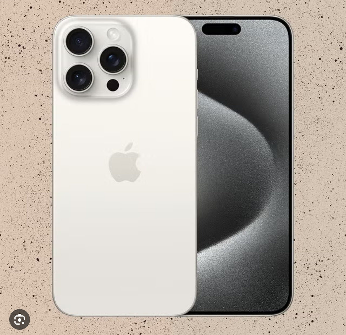 Apple iPhone 15 Pro Max 5G Smartphone Chinese/US Version Facial Recognition Function Dust Water & Scratch Resistant HD Screen Super/Fast Charging (ROM 1TB) ((White) Smartphone smp