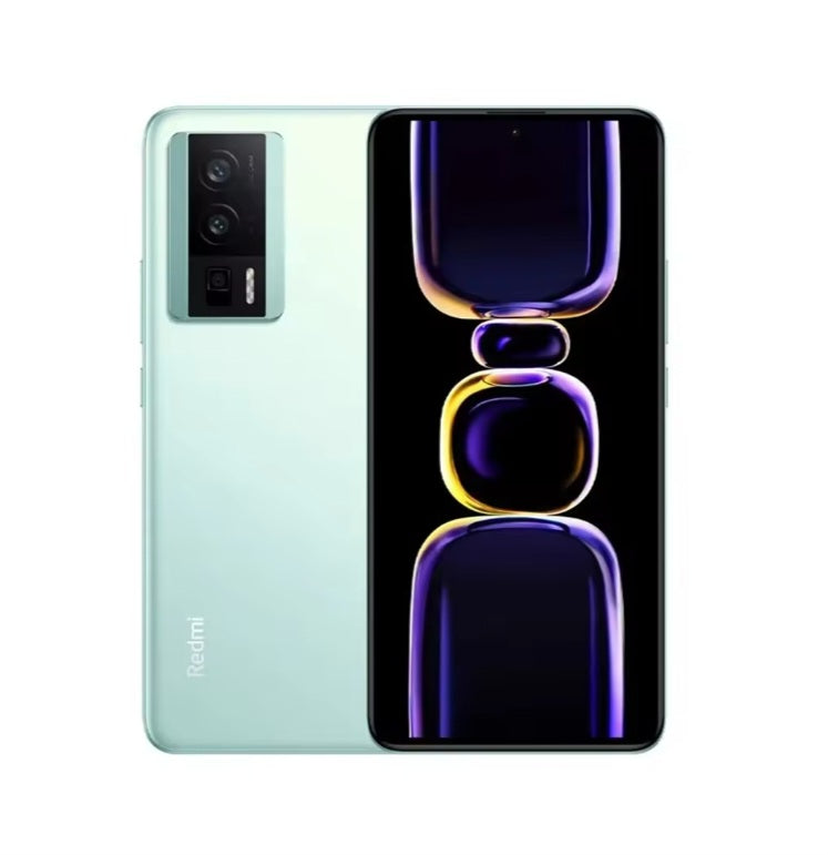 Xiaomi Redmi K60 5G Global Version Green Smartphone Facial Recognition & Fingerprint Unlock Function Dust Water & Scratch Resistant HD Screen Super/Fast Charging (RAM 16GB+1TB ROM) Smartphone. smp