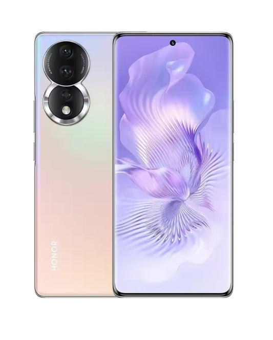 Honor 80 5G Chinese Version Pink Smartphone Facial Recognition & Fingerprint Unlock Function Dust Water & Scratch Resistant HD Screen Super/Fast Charging (RAM 12GB+256GB ROM) Smartphone. smp
