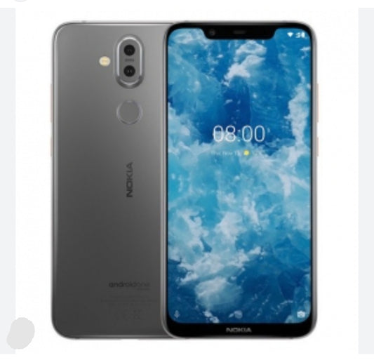 Nokia X7 4G Global Version Smartphone Facial Recognition & Fingerprint Unlock Function Dust Water & Scratch Resistant HD Screen Super/Fast Charging (RAM 4GB+64GB ROM) (Silver) Smartphone smp