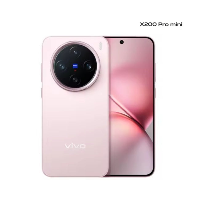 New Vivo X200 Pro Mini Chinese Version Pink Smartphone Dust Water & Scratch Resistant HD Screen Super/Fast Charging Smartphone (RAM 12GB+256GB ROM). smp