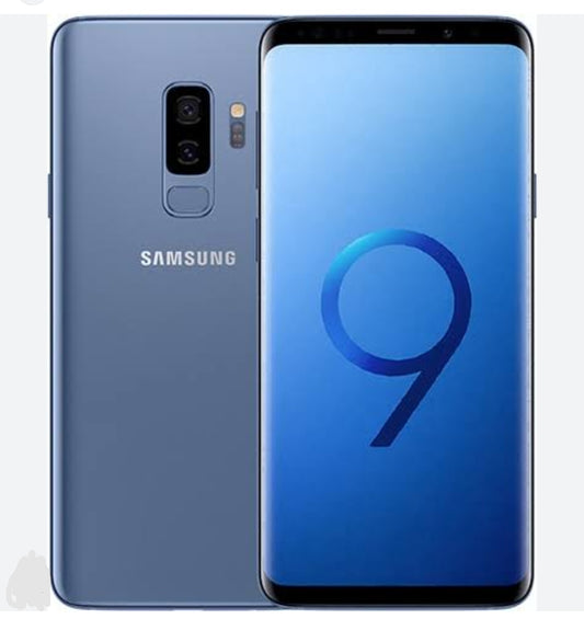 Samsung Galaxy S9 4G LTE Global Version Smartphone Facial Recognition & Fingerprint Unlock Function Dust Water & Scratch Resistant HD Screen Super/Fast Charging (Model: G960F) Full Set (Blue) Smartphone smp