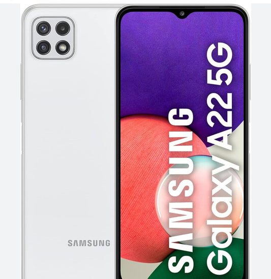 Samsung Galaxy A22 5G Global Version Randomly Selected Color Smartphone Dust Water & Scratch Resistant HD Screen Super/Fast Charging Smartphone (RAM 4GB+128GB ROM). smp