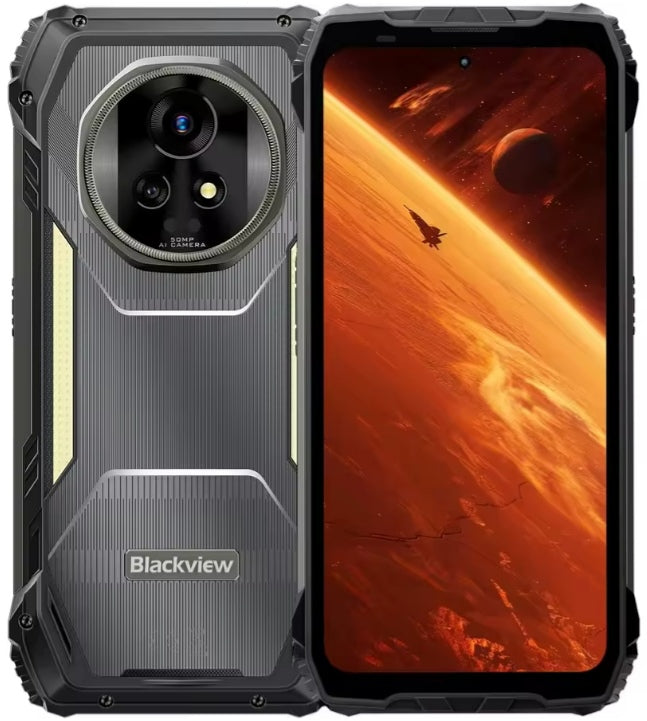 Blackview XPLORE 2: 6.73inch HD Screen RAM 16GB+1TB ROM Android 15 Smartphone + FREE Earphones. smp