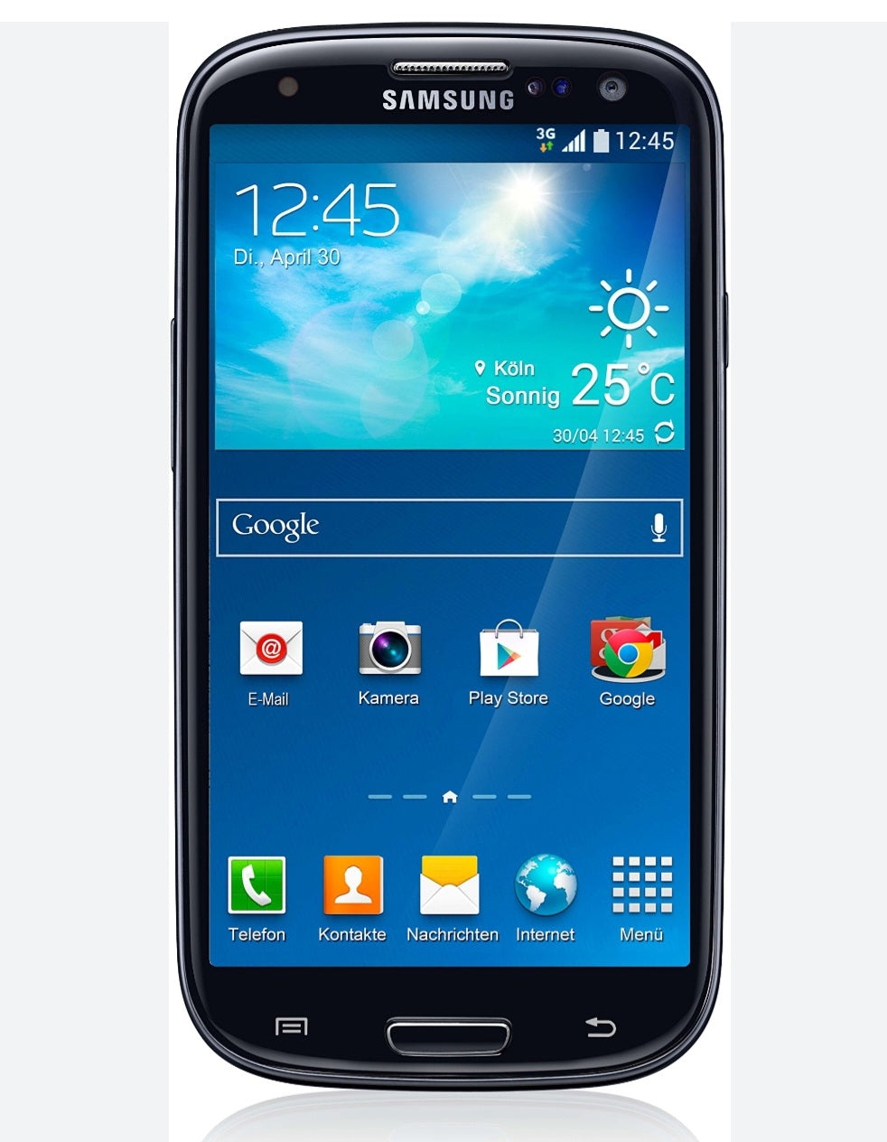Samsung Galaxy S3 Neo Global Version Black Smartphone Dust Water & Scratch Resistant HD Screen Super/Fast Charging Smartphone (I9300). smp
